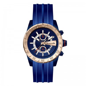 Crocodile CM-014F34C Blue Rosegold